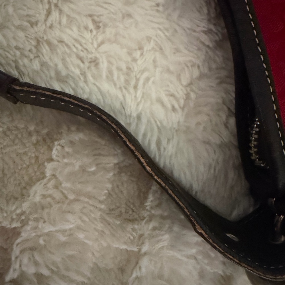 Coach Red and Brown Women's Bag - Picture 9 of 16